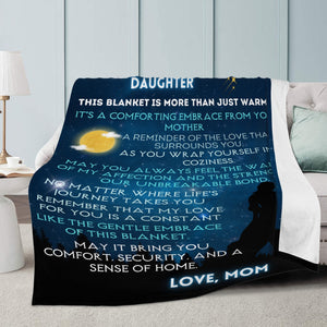 FLEECE BLANKET (JET) // DM001 // PERFECT GIFT FOR YOUR DAUGHTER