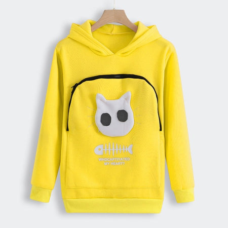 Hoodies with Cuddle Pouch For Dog And Cat Lover