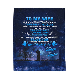 Velveteen Plush Blanket (WF001) PERFECT GIFT FOR YOUR WIFE