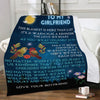 Dual-sided Stitched Fleece Blanket (JET) // GF001 // PERFECT CHRISTMAS GIFT FOR YOUR GIRLFRIEND