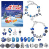 2023 Christmas Advent Calendar, Cute DIY Jewelry Making Kit with 24 Days Christmas Countdown, Ideal Gift with 22 Charm Beads, 2 Bracelets // Perfect Gift For Your Granddaughter