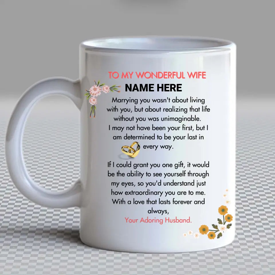 MUG // WF001 // PERFECT GIFT FOR YOUR WIFE (DRS)